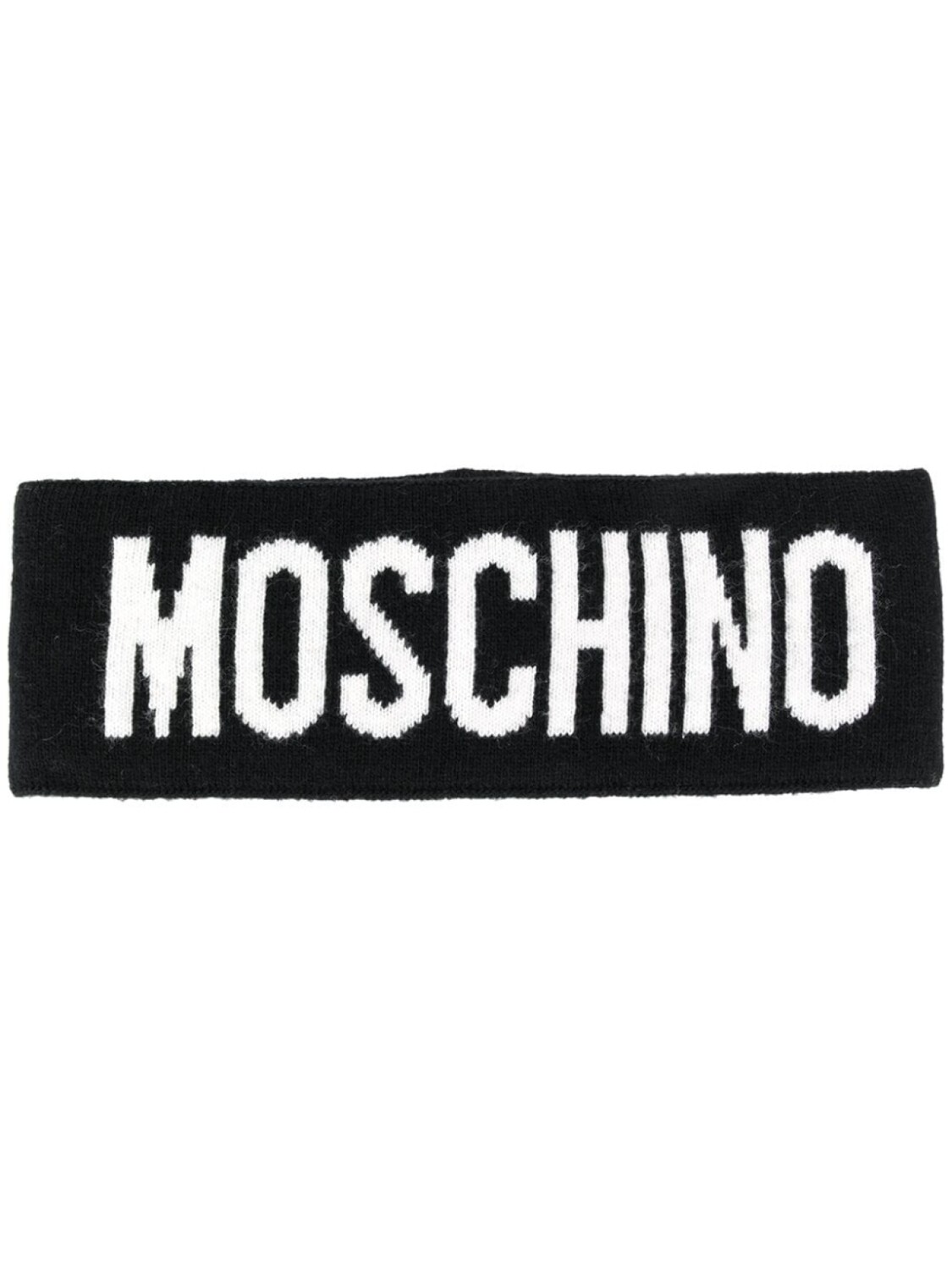 

Moschino шарф с логотипом, черный