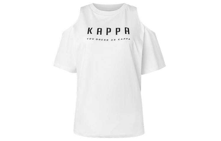 

Каппа Женская футболка Kappa, цвет Black