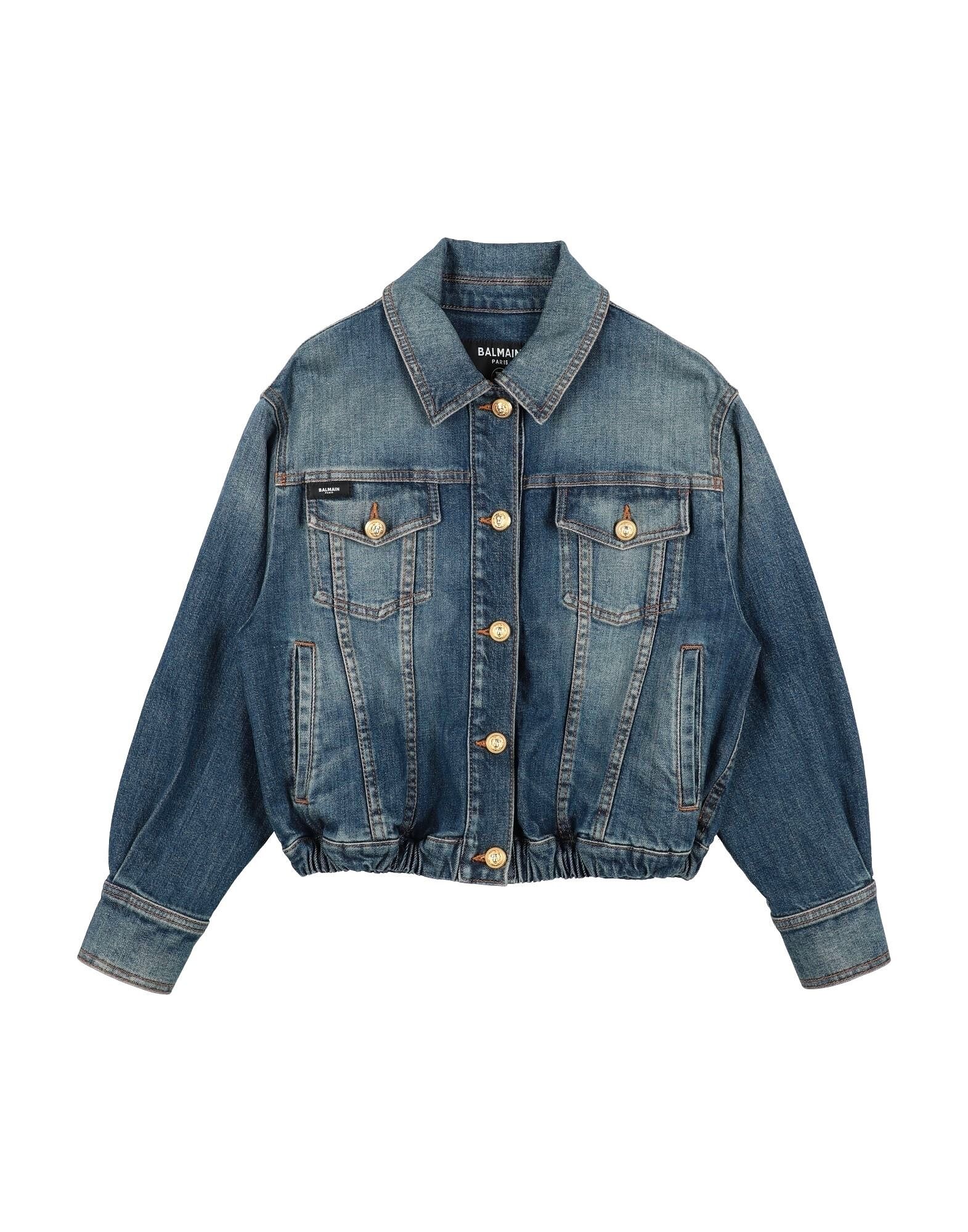 

Джинсовая куртка для мальчиков Balmain, синий