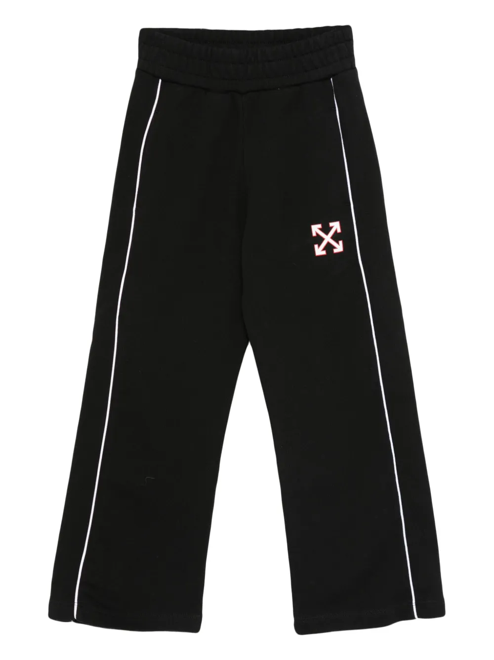 

Брюки с боковыми лампасами OFF-WHITE KIDS, черный