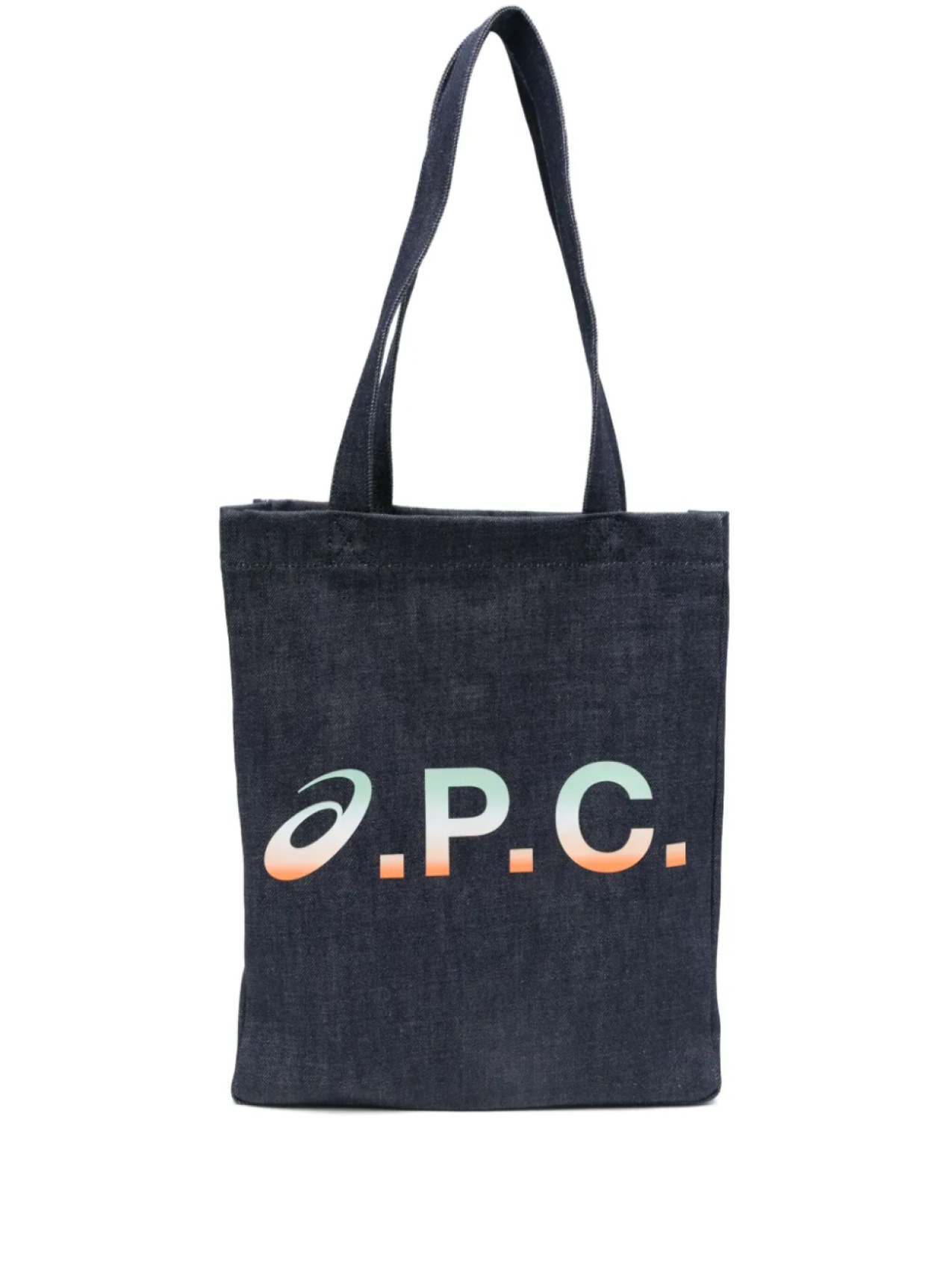 

Сумка-тоут с логотипом A.P.C., синий
