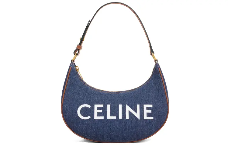 

CELINE Сумка из ткани и натуральной кожи Женская сумка через плечо
