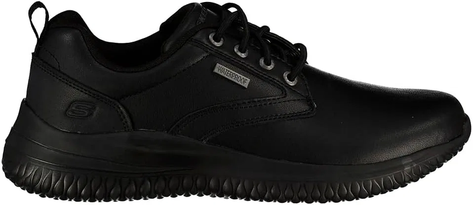 Мужские кроссовки Skechers Delson 3.0 Glavine, Black (Black Leather)