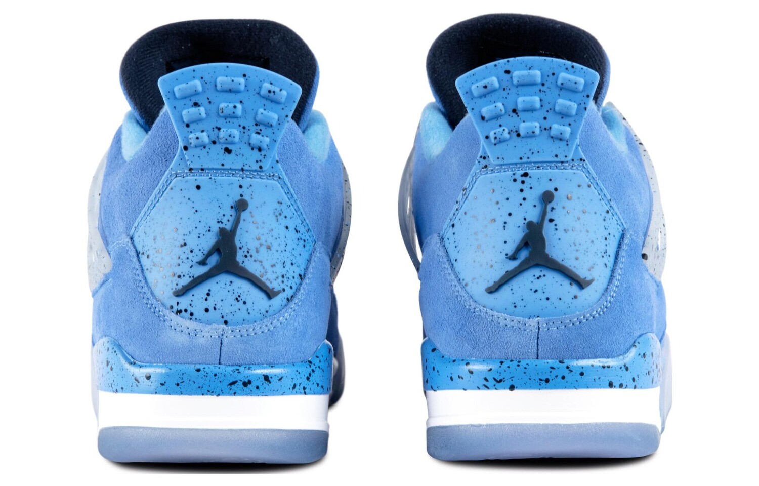 Кроссовки Jordan Air Jordan 4 Vintage Basketball, голубой/белый/черный — фото 3
