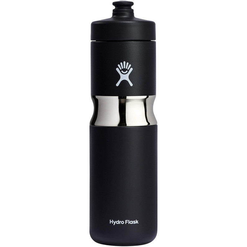 

Изолированная спортивная бутылка Hydro Flask, черный