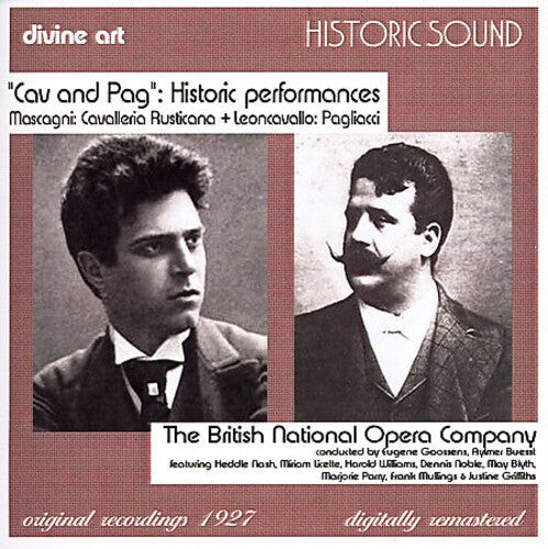 

CD диск Mascagni / Leoncavallo: Historic Performances in English
