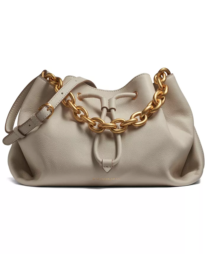 

Сумка-кроссбоди Lyndon с кулиской Donna Karan New York, белый