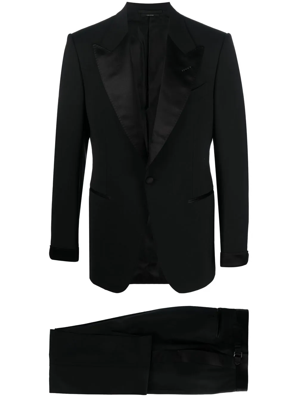 

Однобортный смокинг-костюм из двух частей TOM FORD, черный