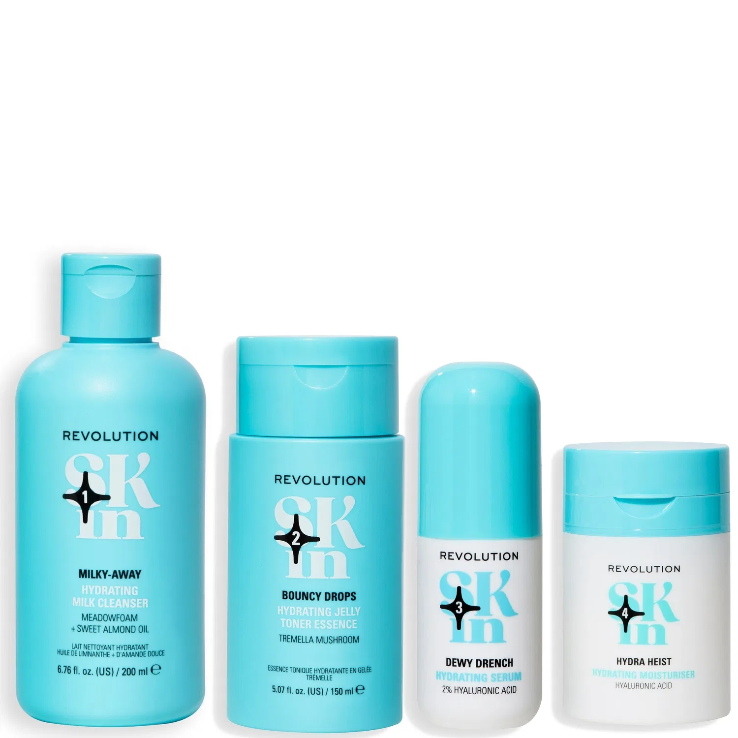 Набор Revolution Skincare — Happy Hydrate из 4 шагов , 200 мл