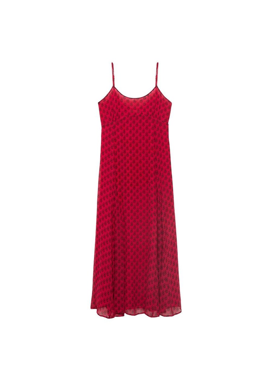 

Макси платье MANGO Poppy, Red