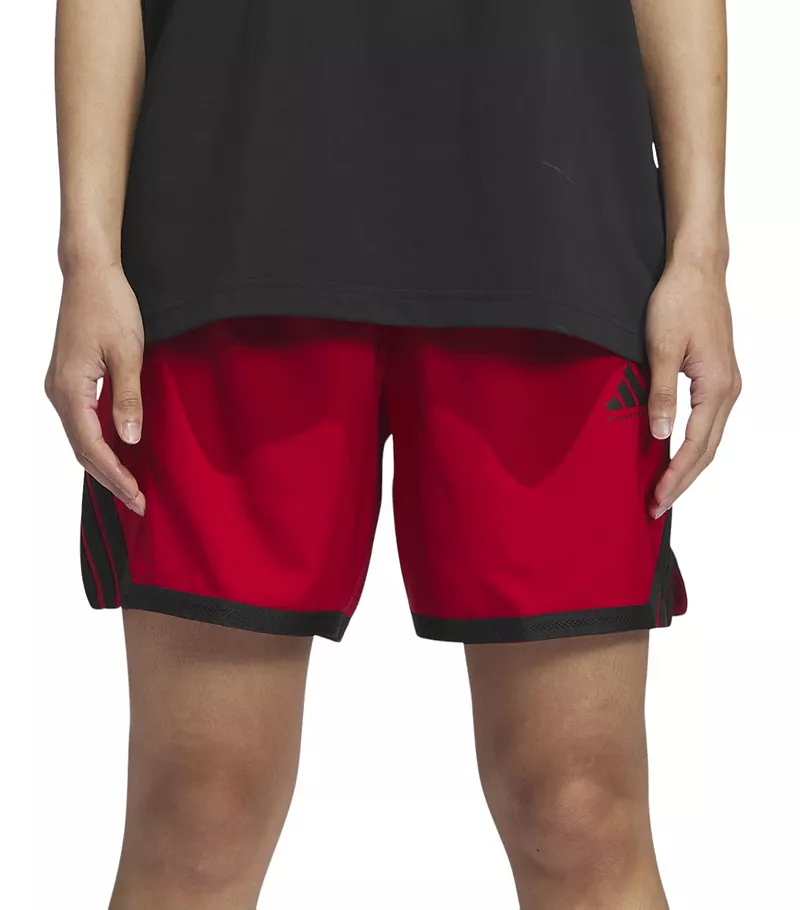 

Женские баскетбольные шорты Adidas Crazylite, цвет Team Power Red