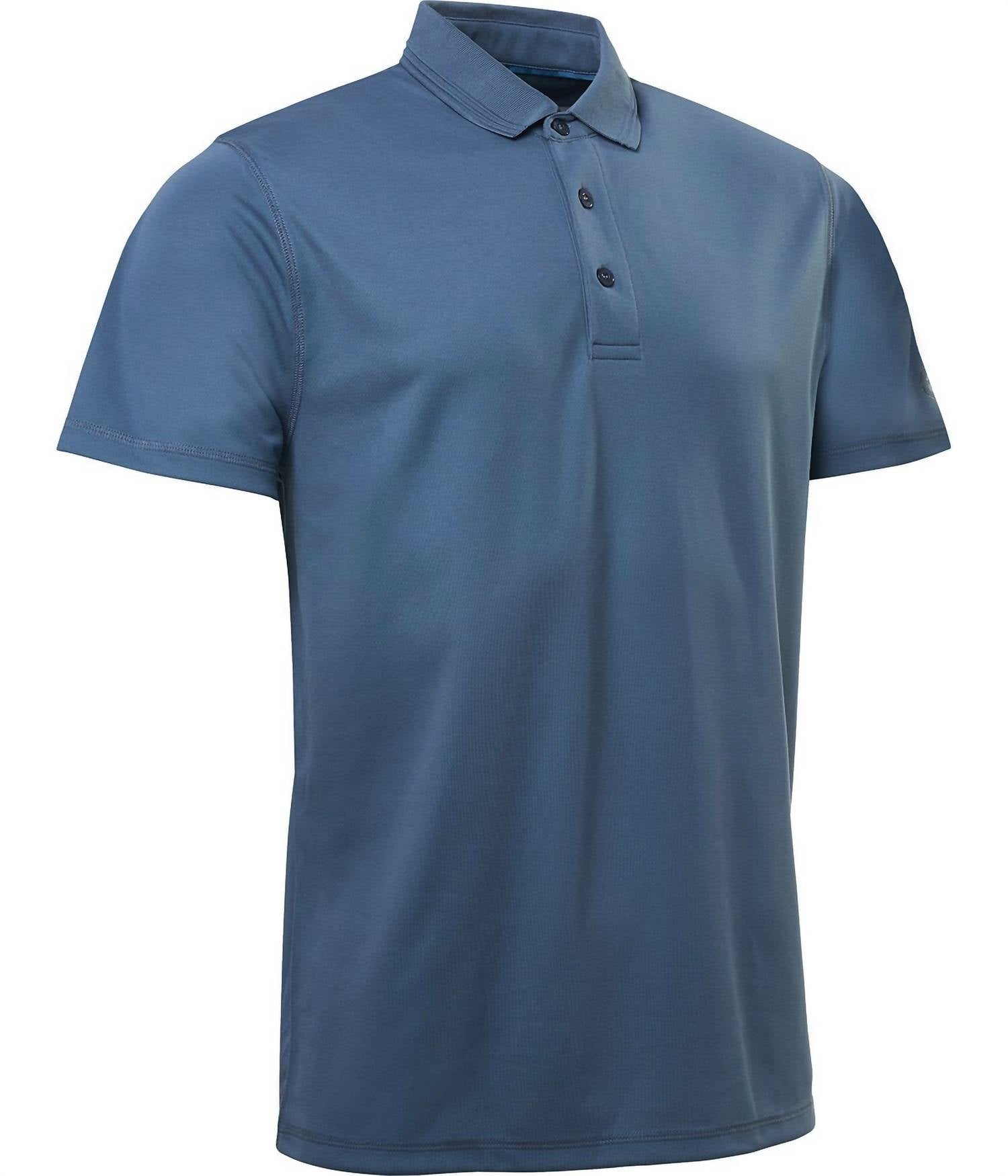 

Мужские поло для гольфа Clark синего цвета Abacus Sportswear US