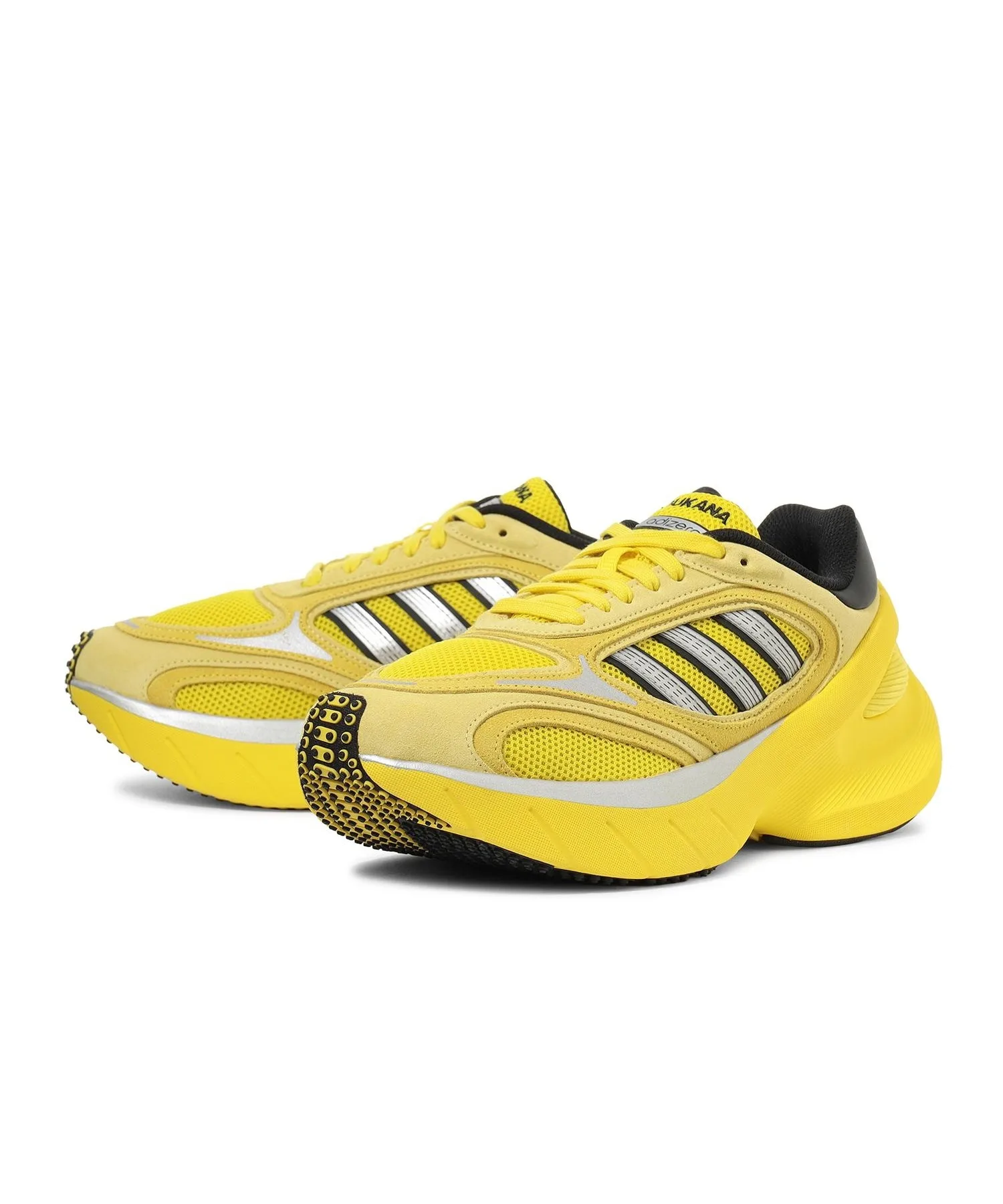 Кроссовки для бега с Lightstrike подошвой ADIZERO GOUKANA adidas жёлтые — фото 3