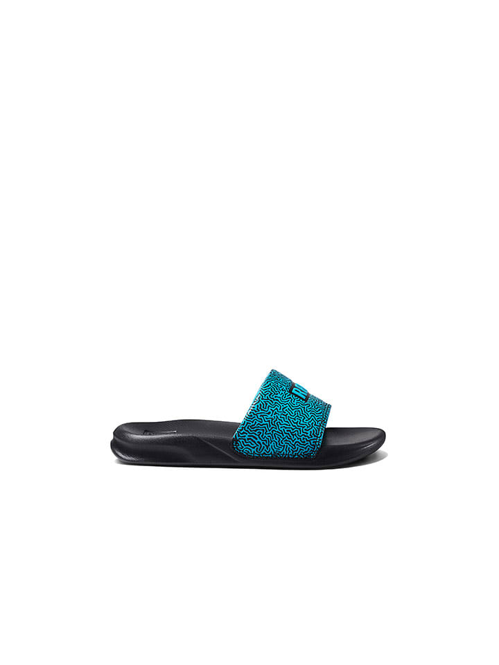 

Мюли Reef Reef, цвет schwarz/türkis