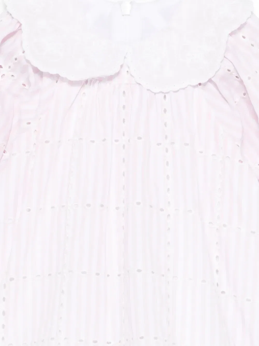 Платье в полоску с вышивкой Tartine Et Chocolat, розовый — фото 3