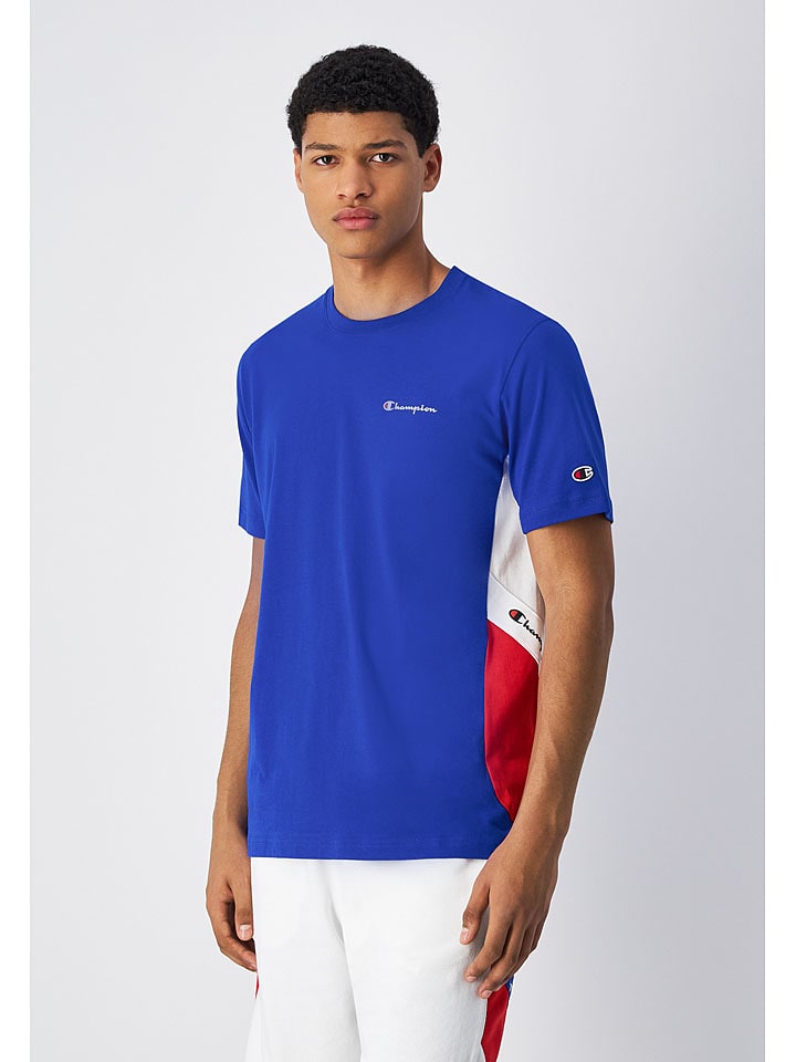 

Футболка Champion, цвет blau/weiß/rot