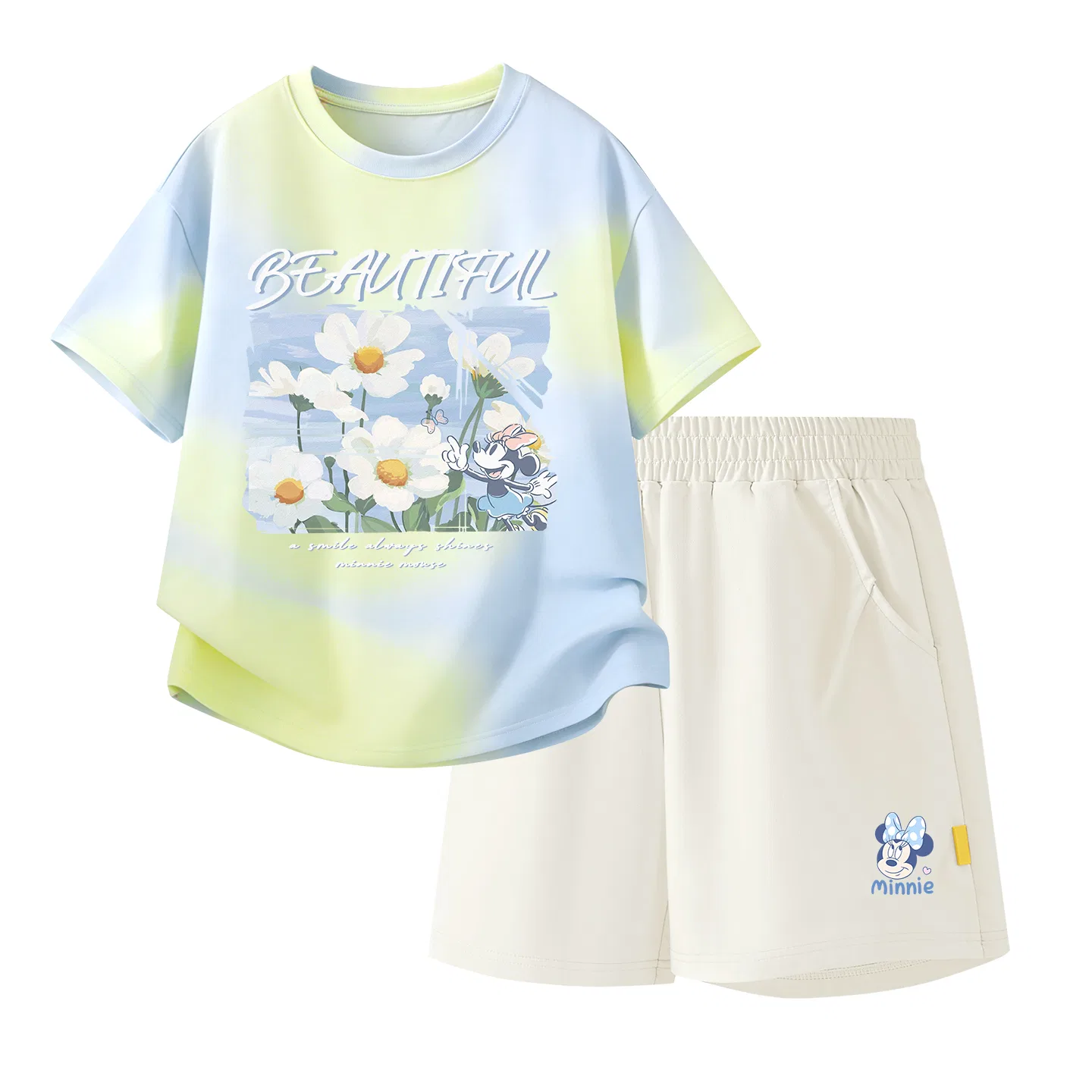 Детский спортивный костюм Casual Sportswear 2 Piece Set Disney, Twilight Blue+DiL Playful NiK_Right Lower Mist White