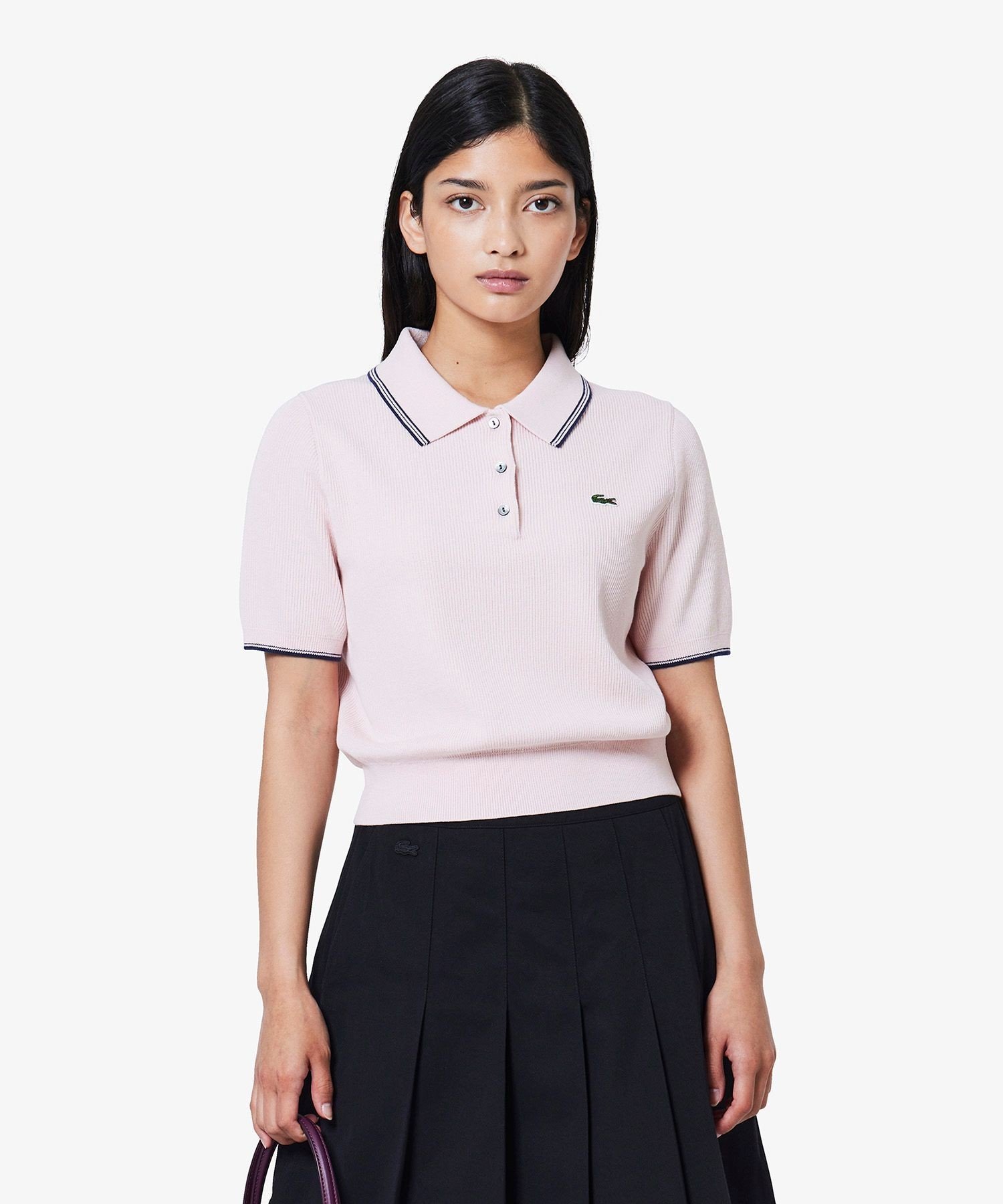 Рубашка-поло LACOSTE Pink