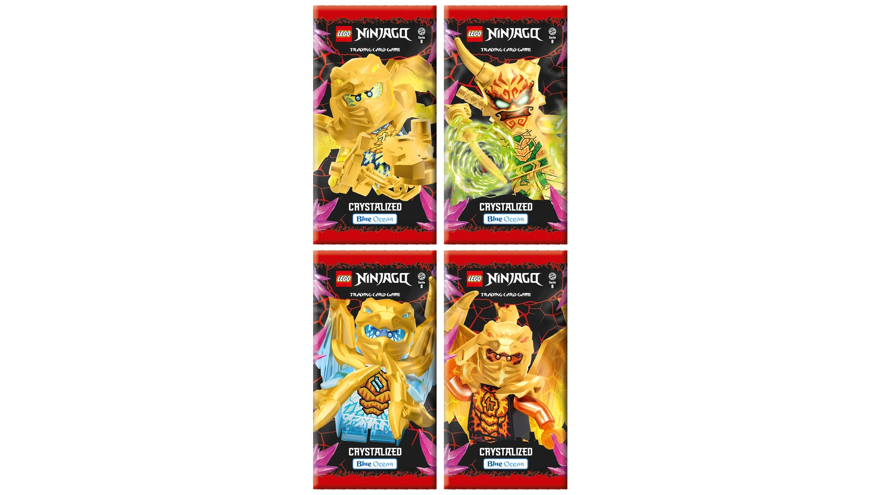 

Blue Ocean LEGO Ninjago Series 8 Booster, 1 деталь, в ассортименте