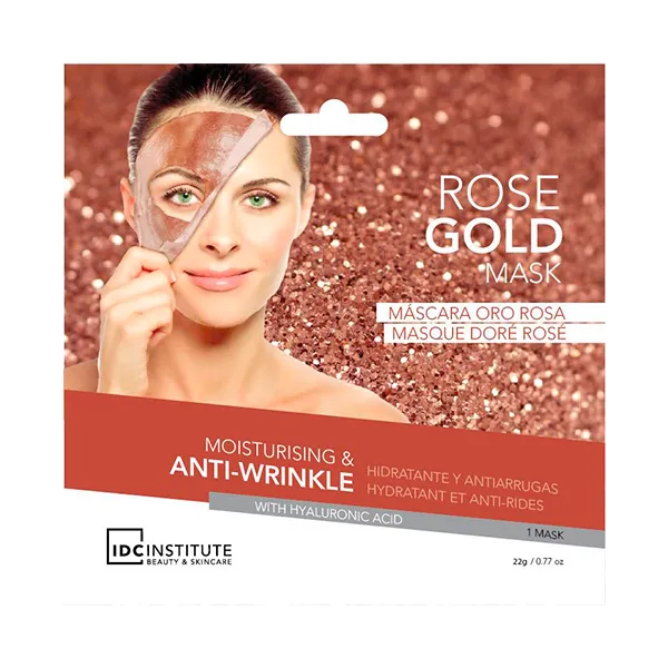 

Увлажняющая маска против морщин из розового золота Rose Gold Mask Idc Institute, 1 UD