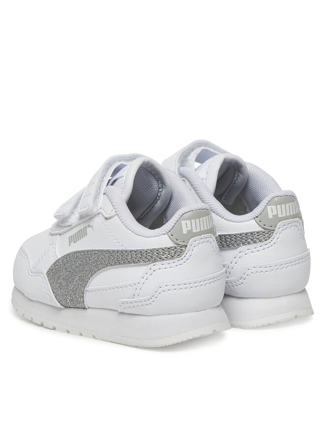 Кроссовки St Runner V4 Sl Glitter V Inf 401592 01 Puma, белый — фото 3