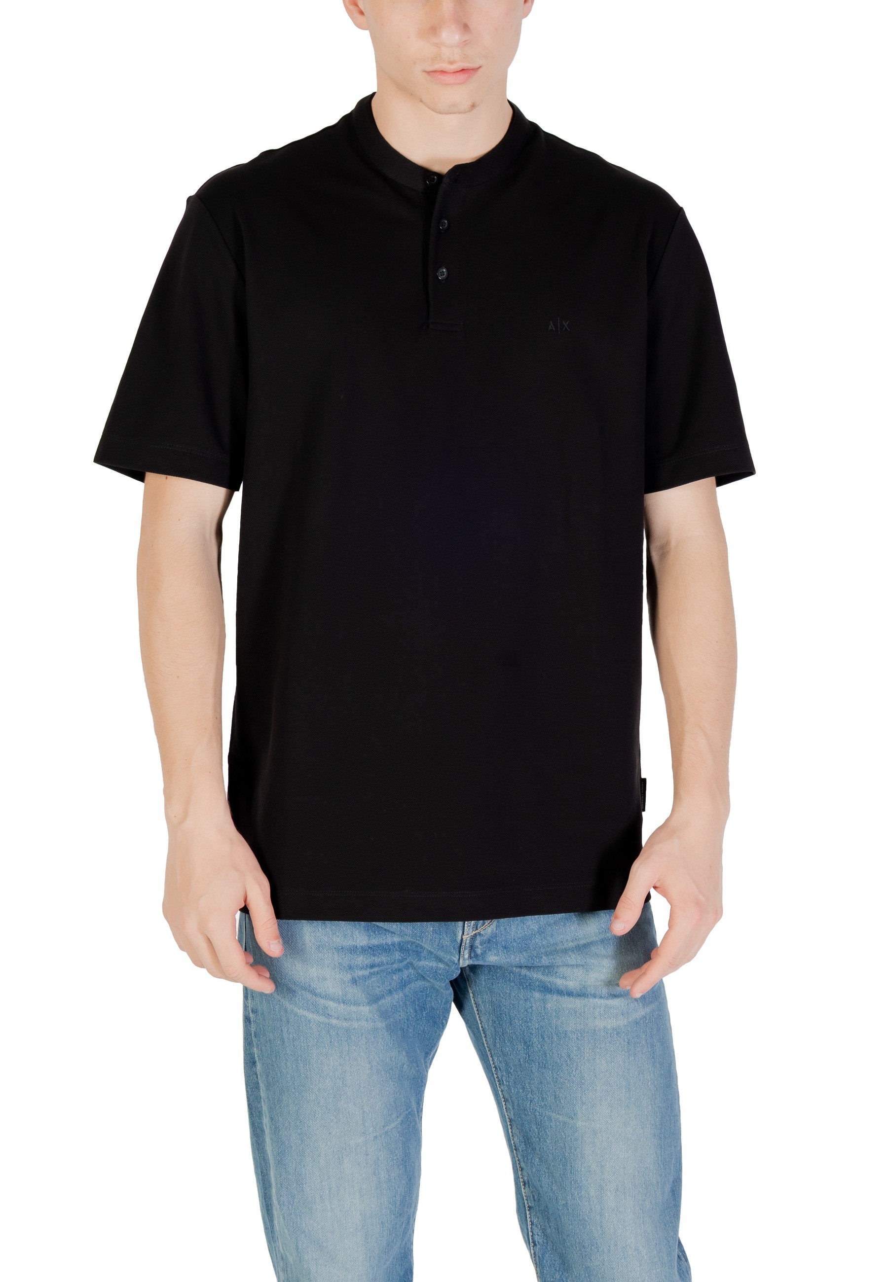

Поло Armani Exchange, черный