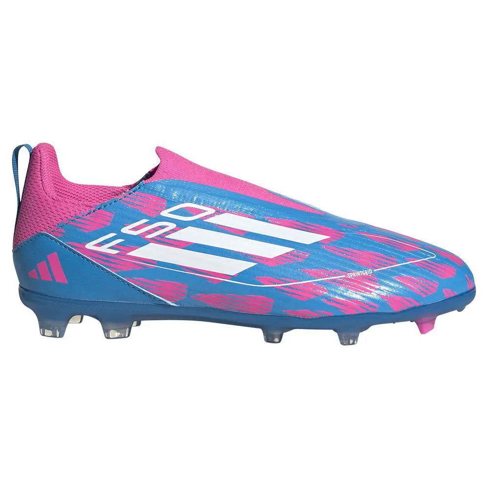 

Футбольные бутсы adidas F50 League Laceless FG/MG, синий