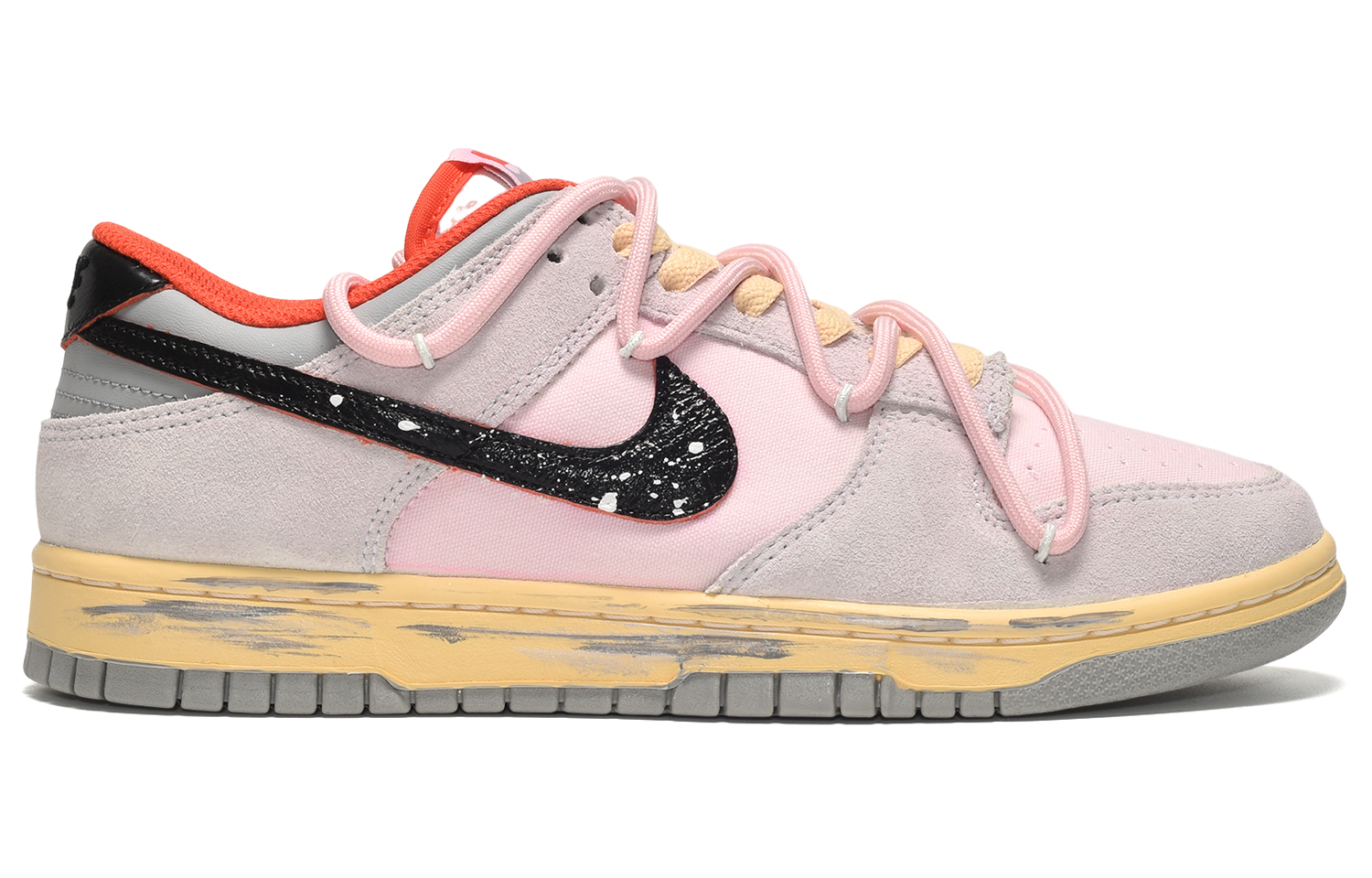 

Кроссовки Nike Dunk Skateboard Shoes Unisex Low-Top Pink