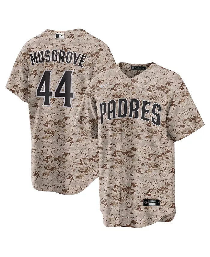 

Мужская камуфлированная реплика игровой футболки Joe Musgrove San Diego Padres USMC Alternate Nike
