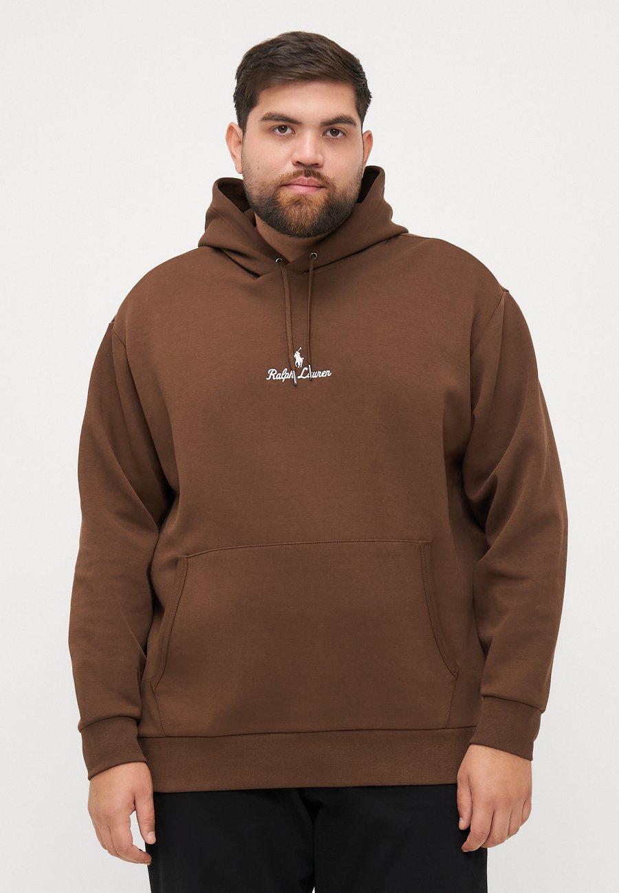 

Толстовка Polo Ralph Lauren Big & Tall LOGO DOUBLE HOODIE, Branch Brown/Dark Blue