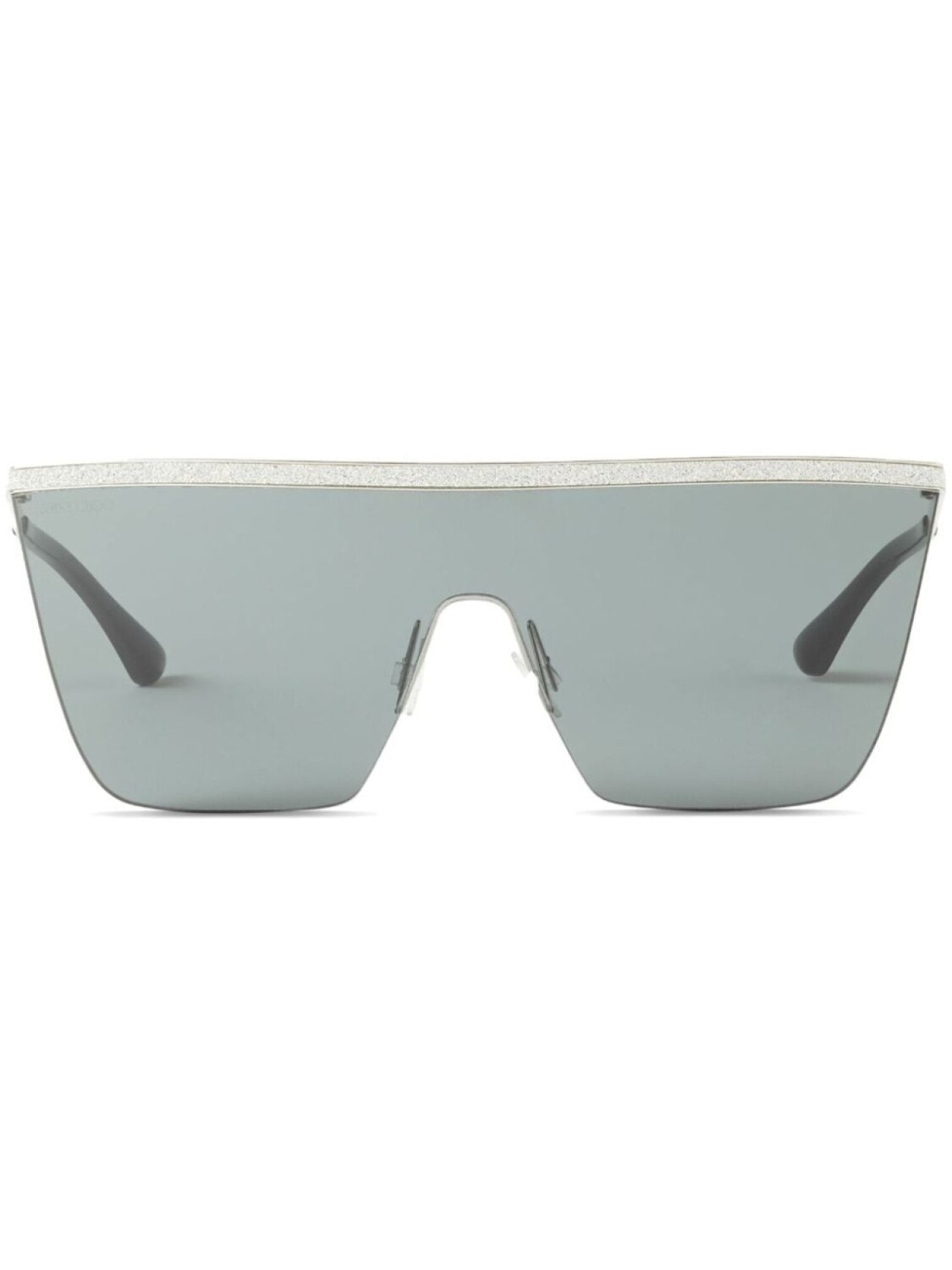 

Солнцезащитные очки Leah в массивной оправе Jimmy Choo Eyewear, серебристый
