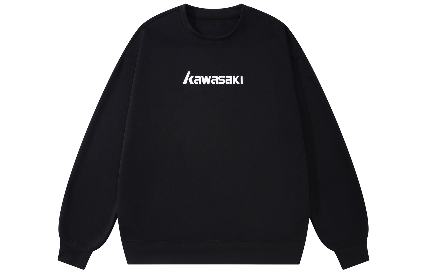

Свитшот унисекс Kawasaki, ворсованный хизер-грей
