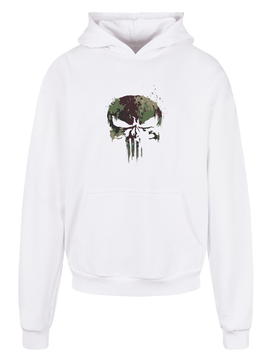 

Толстовка F4NT4STIC Marvel Punisher TV Camo Skull, белый