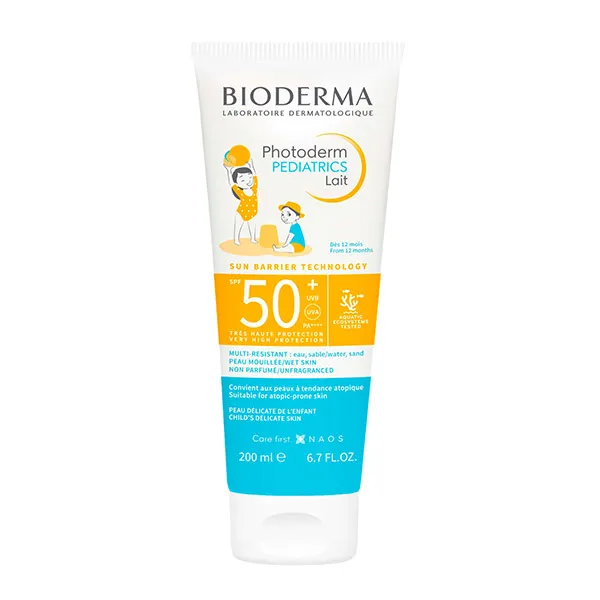 

Солнцезащитный крем SPF 50 Photoderm Pediatrics Lait Bioderma, 200 ml