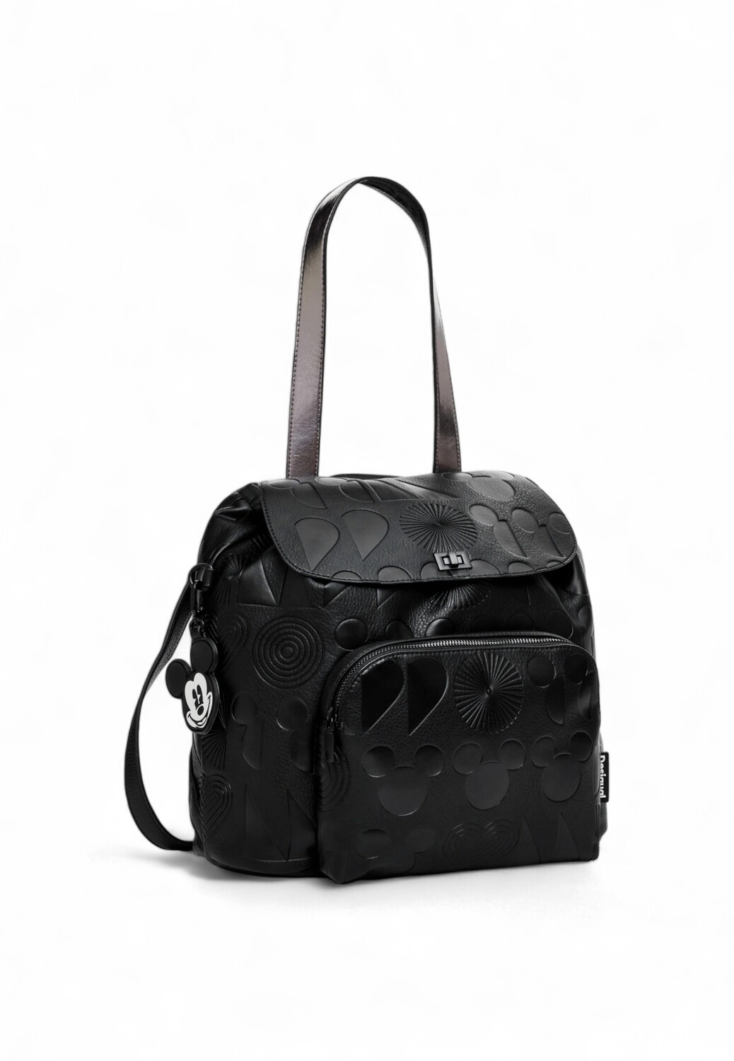 

Рюкзак Desigual с тиснением, черный