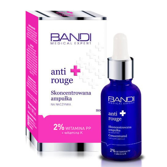 

Ампула-концентрат для сосудов, 30 мл Bandi, Medical Expert Anti Rouge