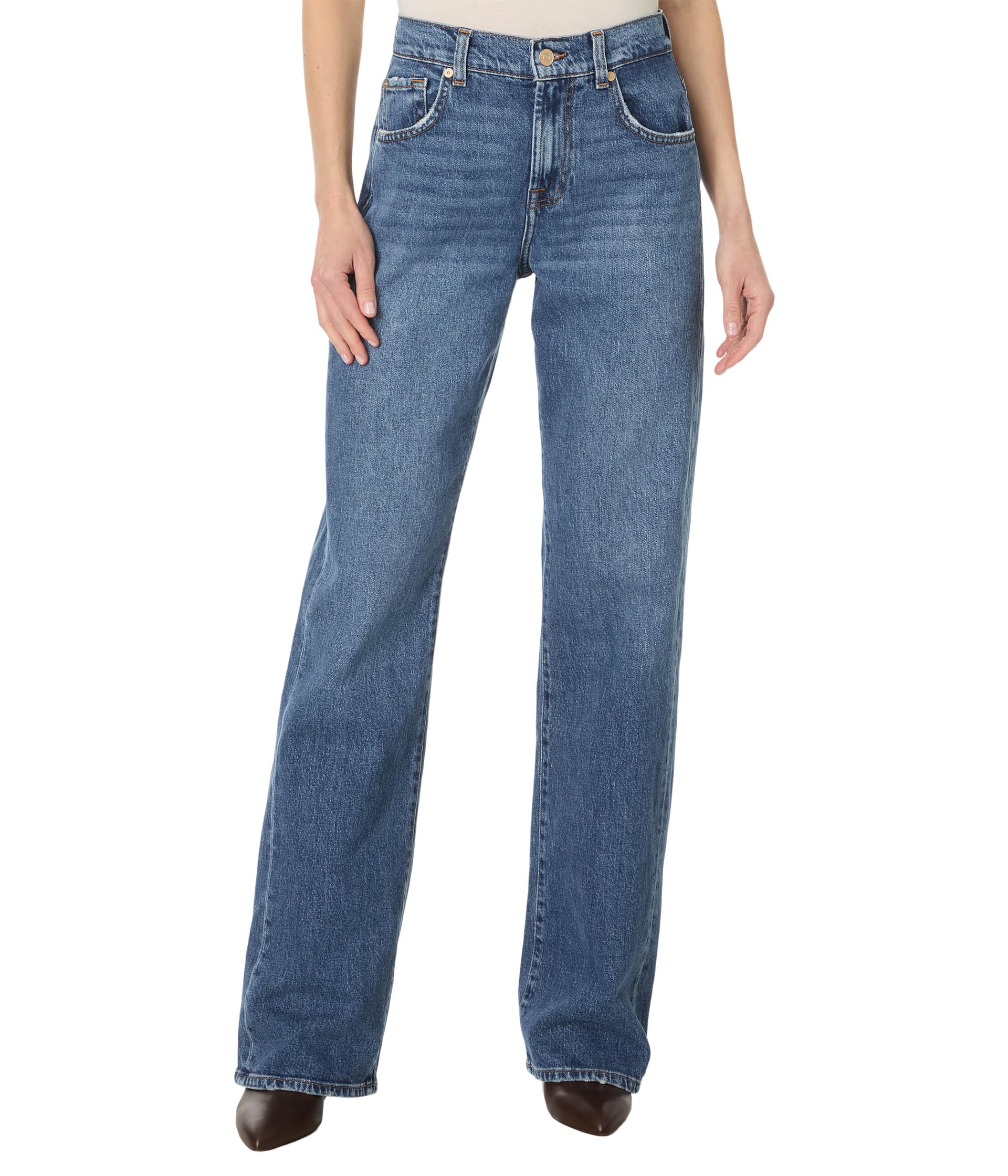 

Джинсы 7 For All Mankind Tess Trouser, цвет Santa Cruz