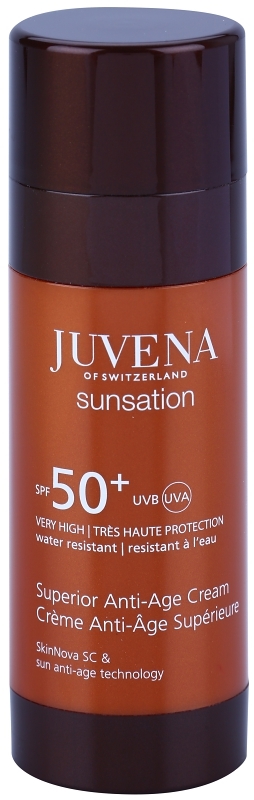 

Солнцезащитный лосьон Sunsation Superior Anti-Age SPF 30 для лица, солнцезащитный крем SPF 50+ Juvena, 50 мл
