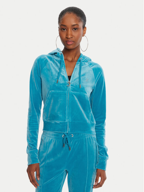 

Свитшот slim fit Madison JCWA122001 Juicy Couture, синий