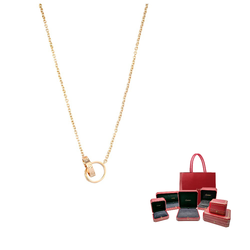 

Cartier Колье 2010-х годов 18K Rose Gold Baby Love