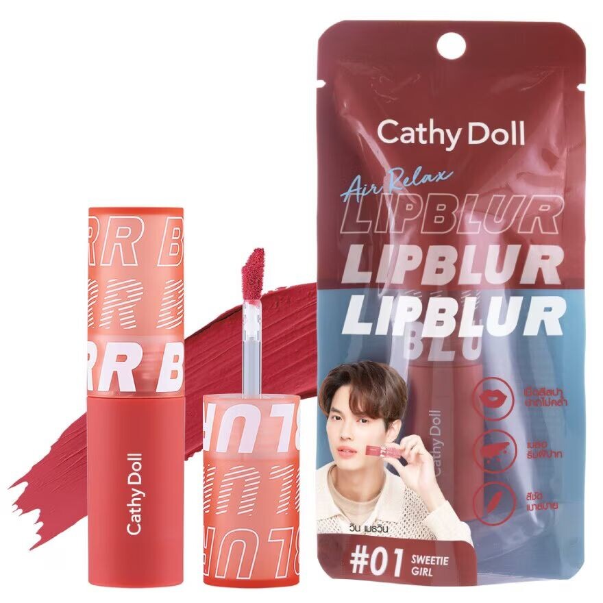 

Cathy Doll Блеск для губ Air Relax 3,5г. 01 Милая девочка, Sweetie Girl