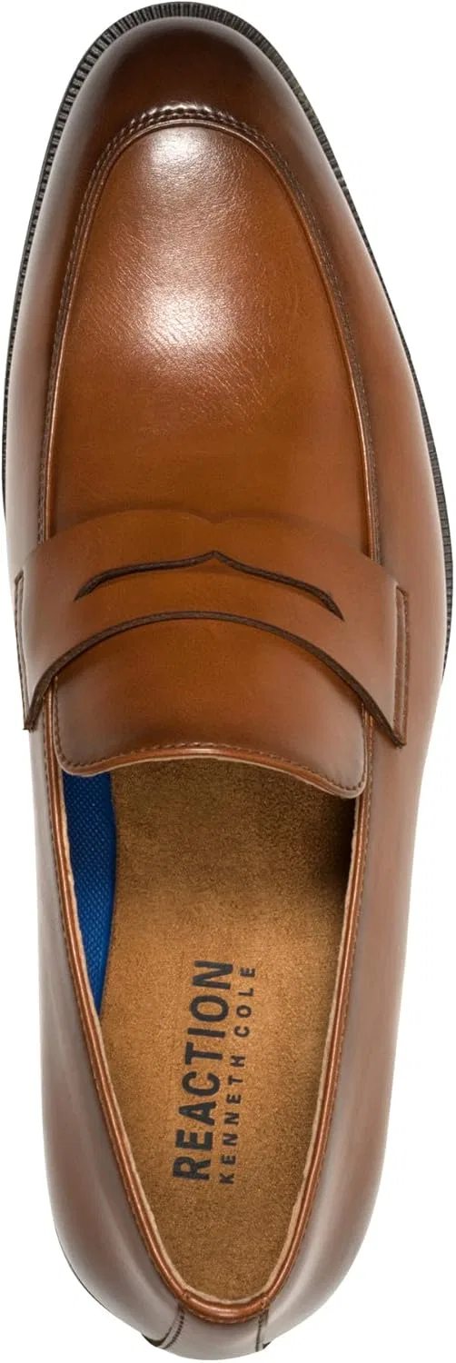 Лоферы Kenneth Cole Reaction, Medium Brown — фото 4