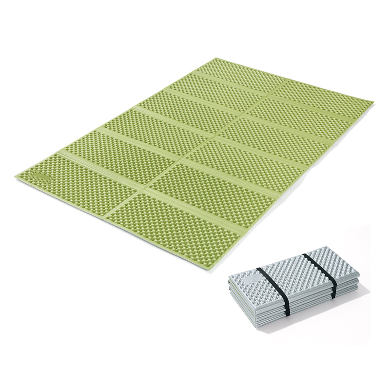 

Кемпинговые влагозащитные коврики конвертом, прямоугольные, XPE ламинированная пленка CAMEL, зеленый