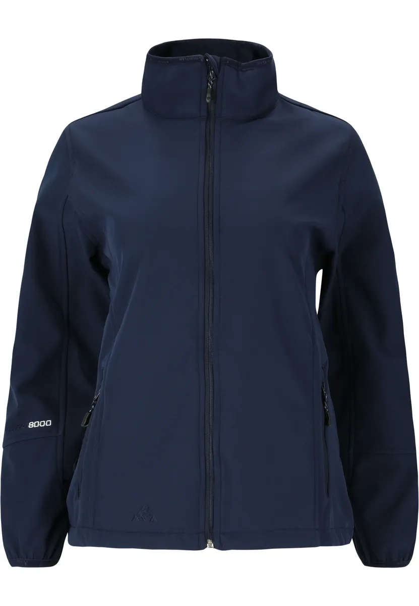 

Куртка WHISTLER Softshell "Covina" из водонепроницаемого и ветронепроницаемого функционального материала, синий