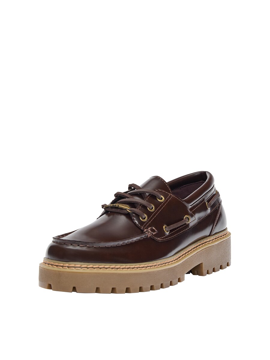 

Мокасины Pull&Bear, коричневый