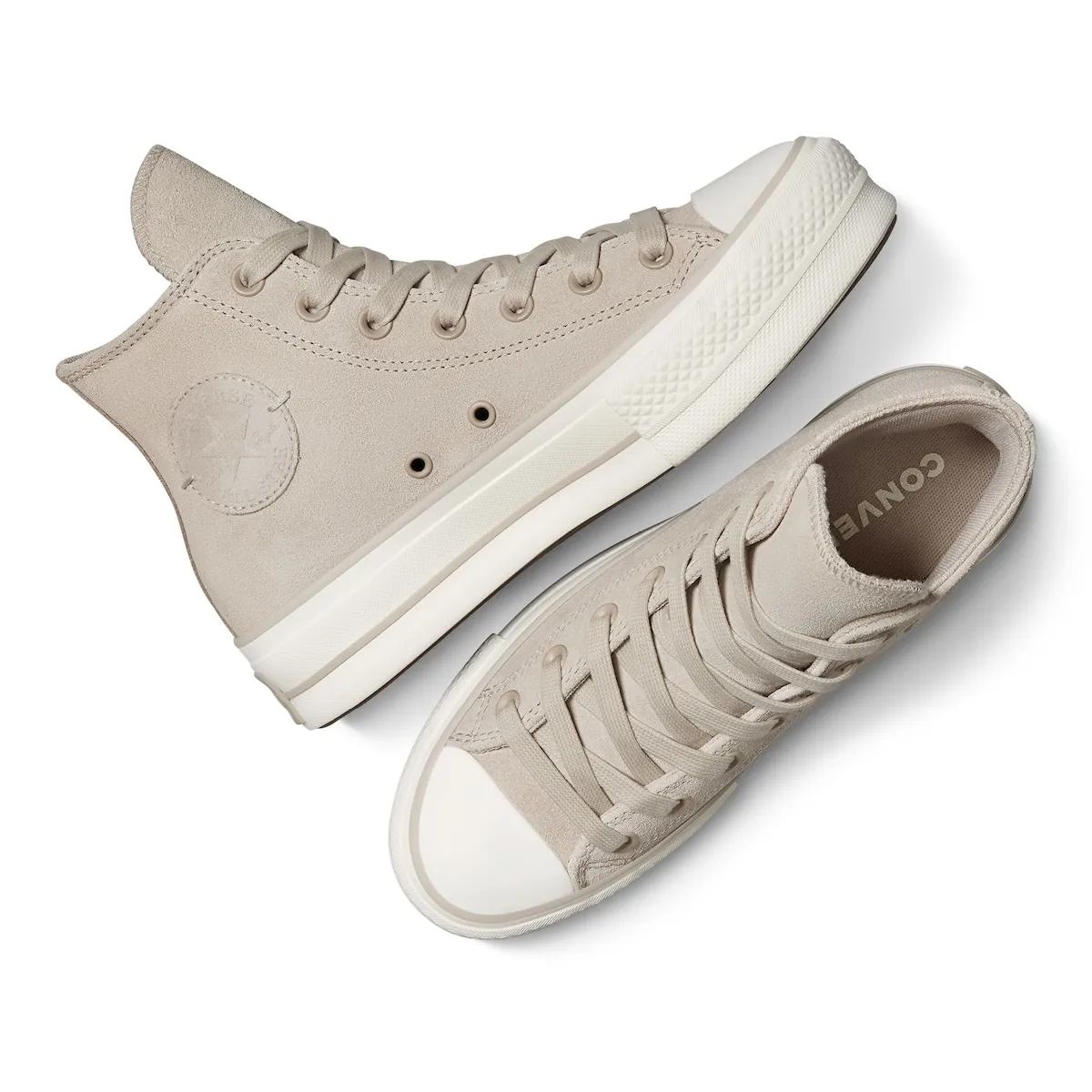 Женские повседневные кроссовки Chuck Taylor All Star Lift Crafted Color Converse, серый — фото 2