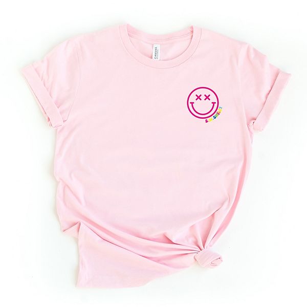 

Футболка SWSmiley simple wink bold с коротким рукавом Simply Sage Market, Pink, Зеленый, Футболка SWSmiley simple wink bold с коротким рукавом Simply Sage Market, Pink