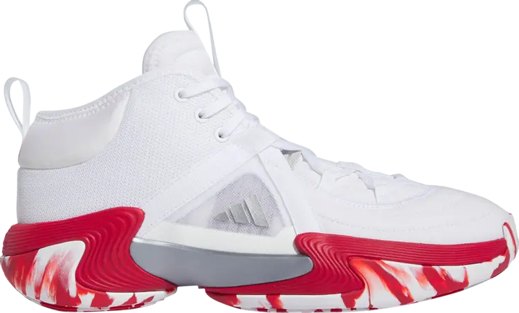 Кроссовки Wmns Exhibit Select Mid 'White Team Power Red', белый