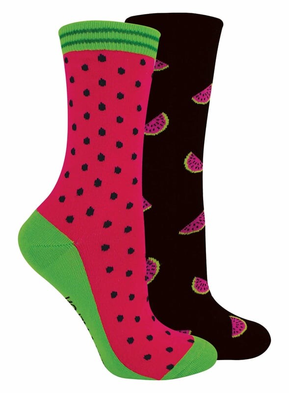

Новинка фруктовых носков для женщин и мужчин дыня Boxt Socks, мультиколор