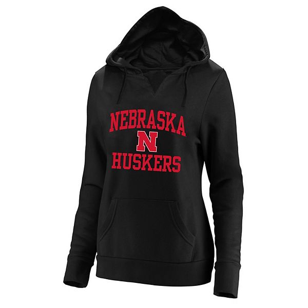 

Женский черный свитер Nebraska Huskers plus size с вырезом Heart & Soul Champion